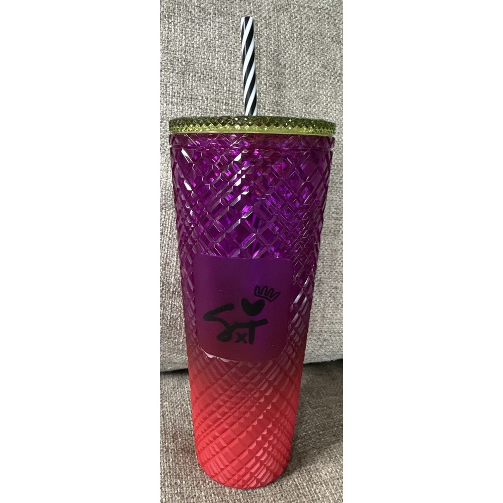 Starbucks "SHE" Shae Anthony Spring 2024 Jeweled Ombre Tumbler Venti 24oz